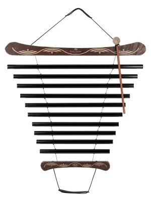 Meinl Sonic Energy MFC10CMIBK Meditation Flow Chime, 38" / 95 cm, C Moll, Schwarz | Brandneu