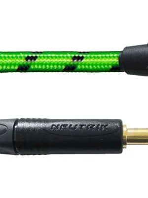 Jetzt verfügbar | Cordial PR-G-Silent UV-reaktives Kabel Grün - 3m