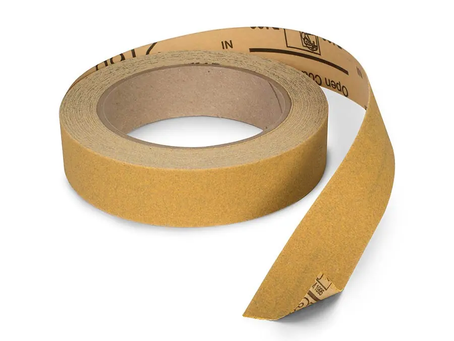 Stewmac 3M Stikit Gold Schleifmittel 80-grit Rolle selbstklebend | Premium
