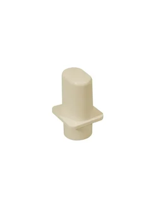 Beliebt | Boston Schalterknopf Teaser style, eckig, ""Hihat"", ivory, metrisch