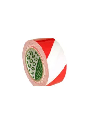 Advance Gewebewarnband 50mm x 25m weiß/rot | Neuzugang