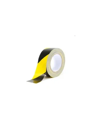 Profi-Qualität | Advance Gewebe-Warnband schwarz-gelb 50mm x 25m