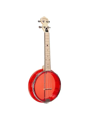 Gold Tone Little Gem Acrylic Konzert Banjo-Ukulele - Rubin - Heute kaufen