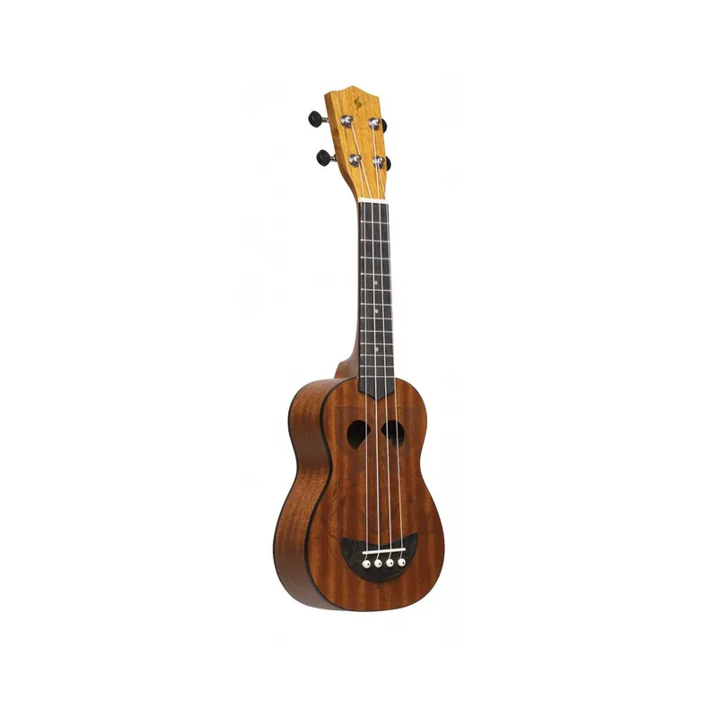 Stagg Tiki Serie Sopran-Ukulele mit Sapele-Decke, Eh-Finish - Direkt bestellen