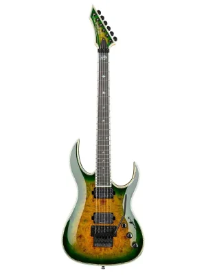 B.c.rich Shredzilla Prophecy Exotic Archtop with Floyd Rose - Burl Top, Reptile Eye | Online bestellbar