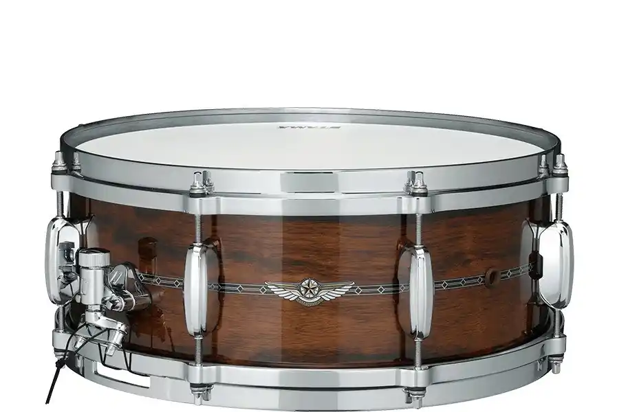 Qualitätsprodukt | Tama TBS1465D-LNTI, Snaredrum 14"x6,5" Star Bubinga, Natural Indian Laurel