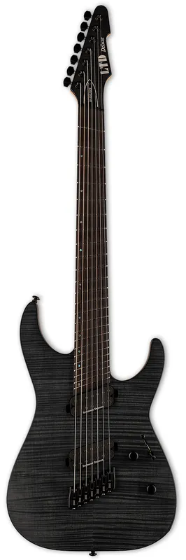 Sehr gut bewertet - ESP LTD M-1007MS FM See Thru Black