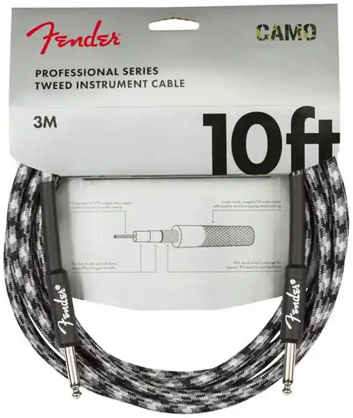 Preishit - Fender Prof. Cable Winter Camo 3 m