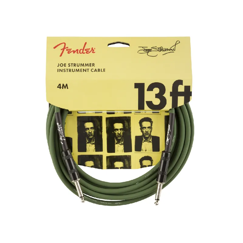 Geprüfte Qualität - Fender Strummer Pro 13‘ Instrument Cable, Drab Green