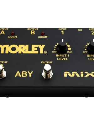 Herstellerpreis - Morley ABY-MIX-G - Gold Series ABY Mix Switcher - A/B/Y Switch / Mixer