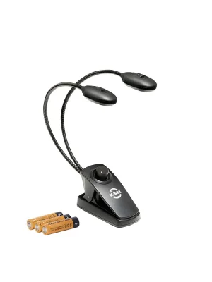 K&M 12271 Notenpultleuchte Twin Head Pro - Reduziert