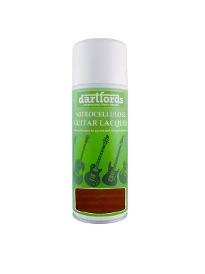 Dartfords Nitrocelluloselack Dark Rich Mahogany - 400ml Aerosol - Sicher bezahlen