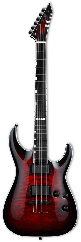 Nur noch kurze Zeit - ESP E-II Horizon NT-II - See Thru Black Cherry Sunburst