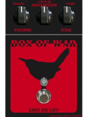 Wren AND Cuff Box of War Reissue OG (Black-Red Custom Color) - Fuzz | Nur für kurze Zeit