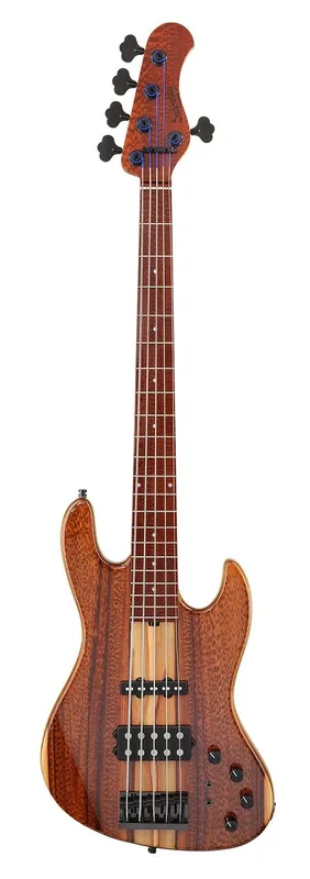 Top-Qualität | Sadowsky 21-Fret M/M Bass, Limited Edition 2022, 5-String - Natural Transparent High Polish