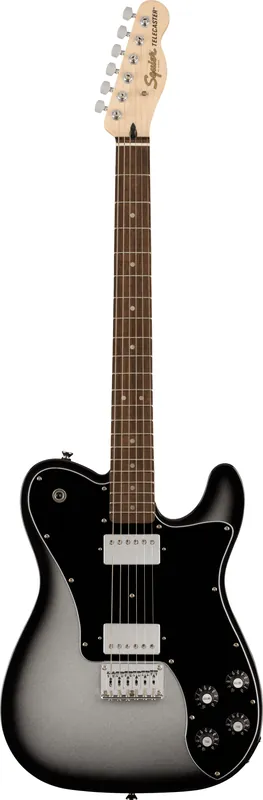 Einfach bestellen | Squier FSR Affinity Series™ Telecaster® Deluxe, Black Pickguard, Silverburst