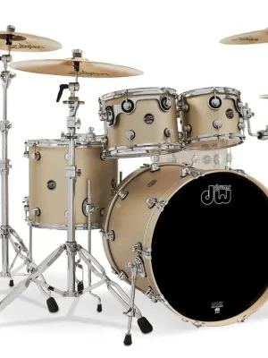 DW Kesselsatz Performance Shellset Lacquer - Gold Mist - 22/10/12/16 - Sofort kaufen