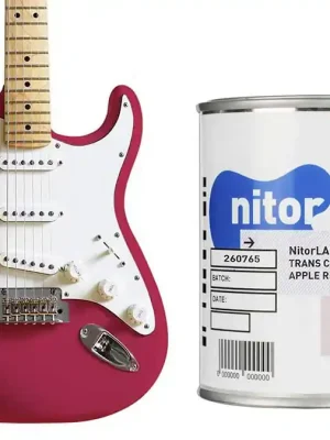 Nitorlack Nitrocelluloselack Trans candy apple red - 500ml Dose - Hohe Qualität