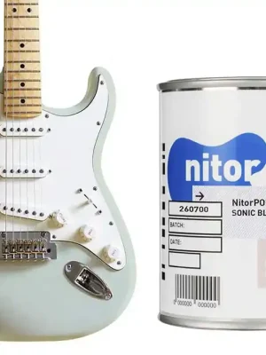 Qualitätsprodukt | Nitorlack Nitrocelluloselack Sonic Blue - 500ml Dose