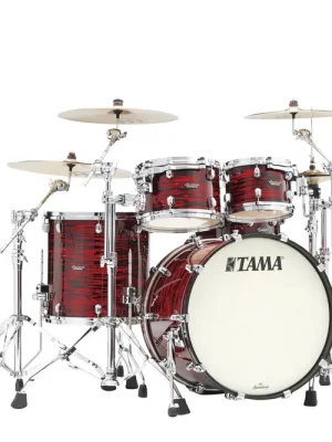 Premium-Qualität - Tama Starclassic Maple Shell Kit 4 tlg. - Red Oyster/Chrom Hardware
