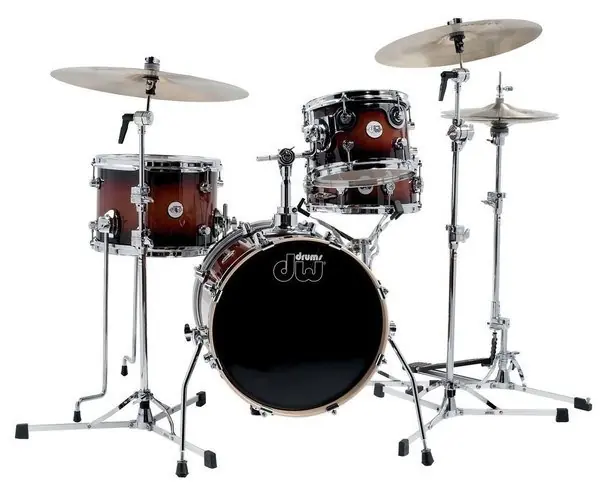 DW Design Shellset - Tobacco Burst - Mini Pro - Topseller