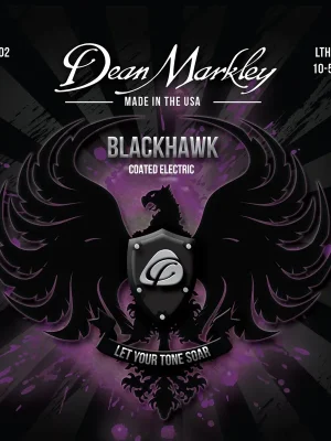 Dean Markley Blackhawk - 8002 - Coated Electric Guitar String Set, Light Top Heavy Bottom, .010-.052 - Schneller Versand