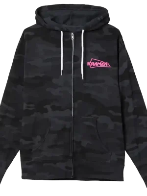 Kramer Camo Fullzip Hoodie (Black) - L - Herstellerpreis
