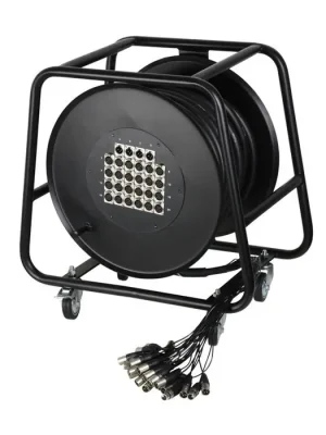 Adamhall Multicore auf Trommel mit Stagebox 24/4 30 m | Kundenliebling