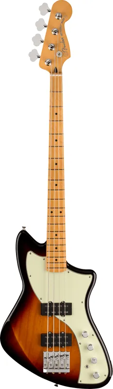 Fender Player Plus Active Meteora Bass®, Maple Fingerboard, 3-Color Sunburst | Geprüfte Qualität
