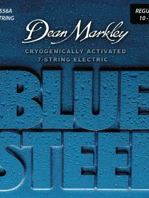 Sonderaktion - Dean Markley Blue Steel - 2556 A - Electric Guitar String Set, 7-String, Regular, .010-.056