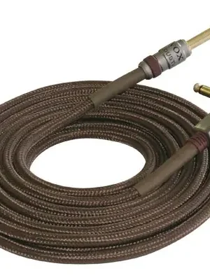 VOX Instrumentenkabel, Professional, 4m, braun, vergoldete Stecker - Heute bestellen