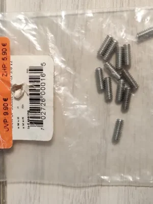 Preisnachlass - Graphtech Screw OP Socket Set 6/32x 3/8 (12 Stück)