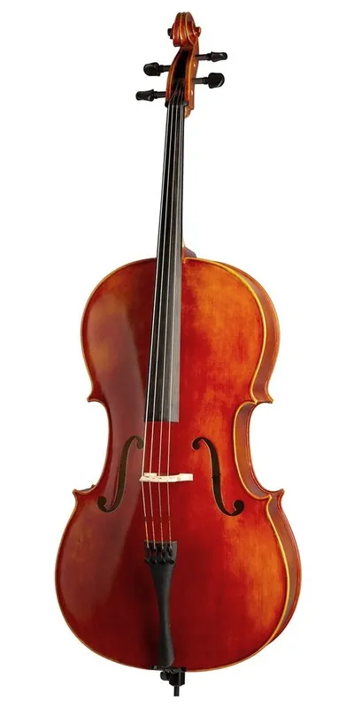 Online bestellbar - Höfner AS-190-C Cellogarnitur 4/4 mit Bogen und Tasche