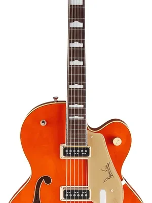 Direkt ab Werk | Gretsch G6120DE Duane Eddy Signature Hollow Body with Bigsby®, Desert Sunrise, Lacquer