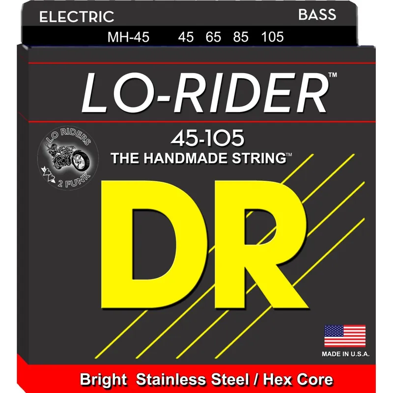 Sale - DR LO RIDER MH-45 Satz 045"-105" - Tite Medium 4-string