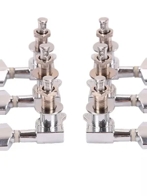 Kera Audio QFB-XFT-CR (3+3) Electric Acoustic Guitar Tuning Pegs Keys - Hochwertig