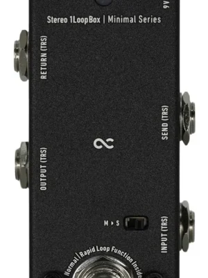ONE Control Minimal Series Stereo 1 Loop Box - True Bypass Looper | Aktionspreis