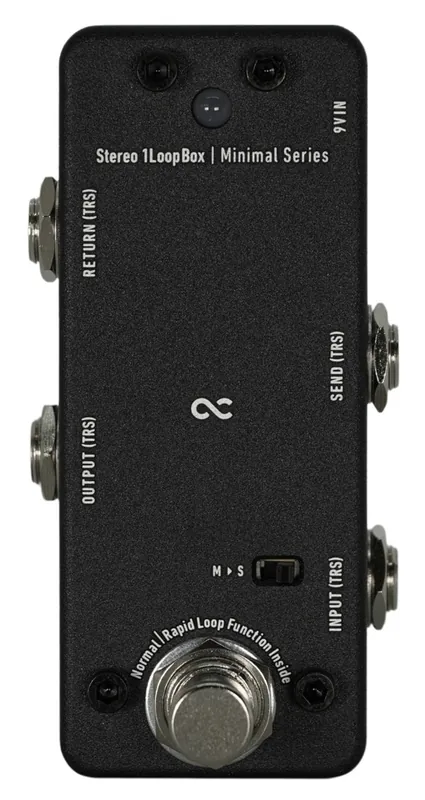 ONE Control Minimal Series Stereo 1 Loop Box - True Bypass Looper | Aktionspreis