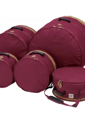 Jetzt zugreifen | Tama Powerpad Series Drum Set Bags - Wine Red