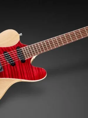 Nur für kurze Zeit | Framus Masterbuilt Idolmaker 5‘R - Burgundy Red Transparent High Polish / Satin Back & Sides
