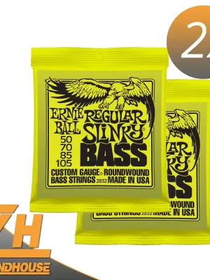 Abverkauf - Ernieball 2 x EB2832 Regular Slinky Bass Satz 050"-105"
