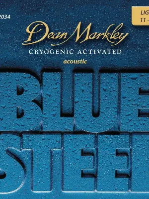 Sofort bestellen | Dean Markley Blue Steel - 2034 - Acoustic Guitar String Set, Light, .011-.052