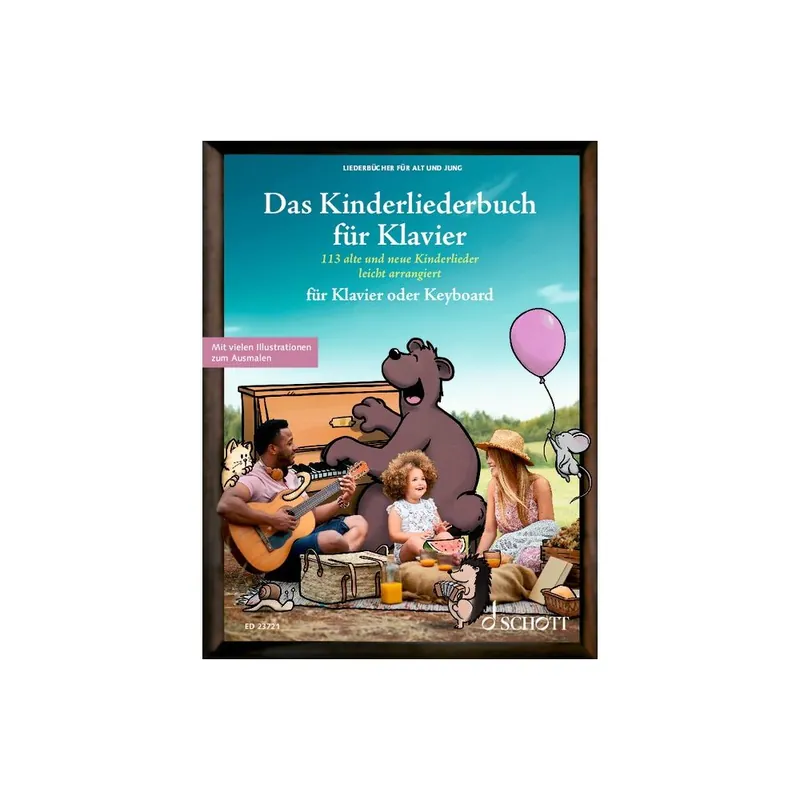 Schott Das Kinderliderbuch für Klavier | Neu im Sortiment