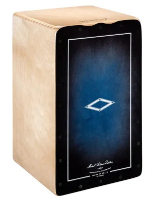 Begrenztes Angebot - Meinl Artisan Edition Cajon - Tango Line - Blue Fade