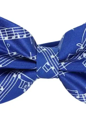 Hahn Fliege blau Noten | Sonderpreis