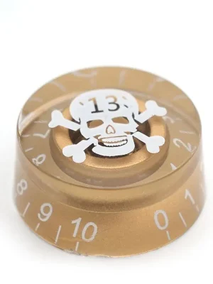 Hammerpreis - Kera Audio Guitar Knob Gold Skull