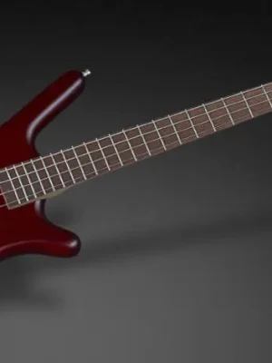 Neu - Rockbass Corvette Basic, 4-String - Burgundy Red Transparent Satin "B-Stock"