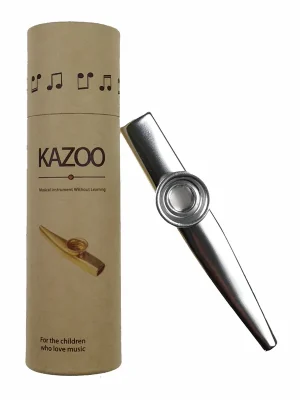 Kera Audio Aluminum K-1S Kazoo - Silber | Sehr gut bewertet