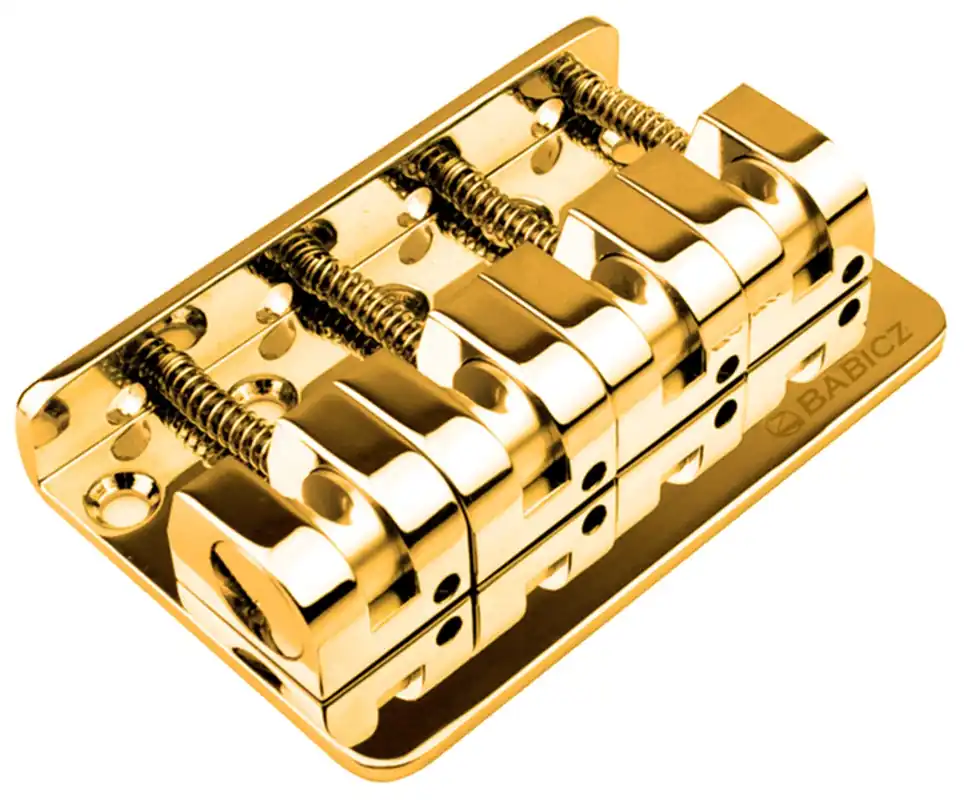 Babicz FCH-4 Bass Bridge - Z-Series 5-Hole Mount - Gold - Abverkauf