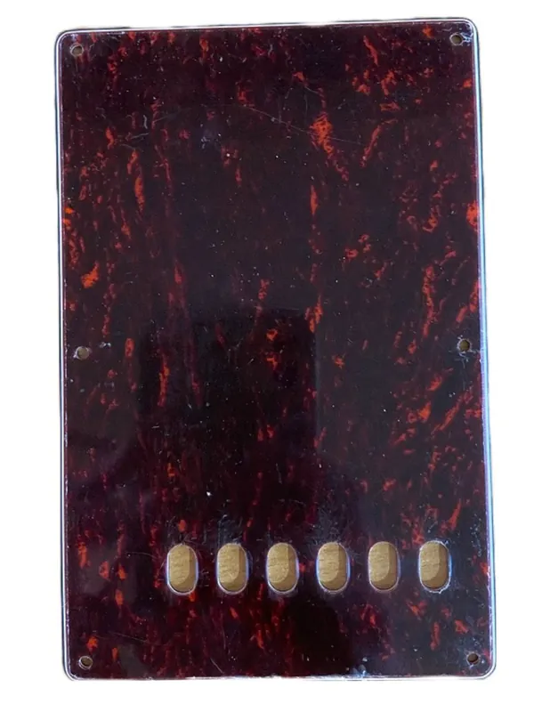 Versand noch heute | Framus & Warwick Accessory Dunkel Tortoiseshell Backplate für Strat Style E-Gitarre
